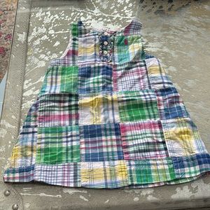 Ralph Lauren 12M Patchwork Tank Dress